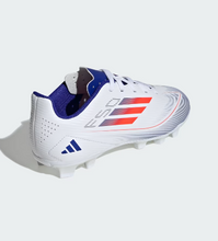 Load image into Gallery viewer, Adidas F50 Club Flexible Ground Kids Soccer Cleats