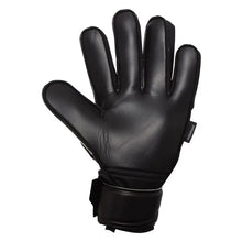 Load image into Gallery viewer, ADIDAS GOALKEEPER GLOVES PREDATOR MATCH FINGERSAVE STEALTH VICTORY - BLACK/LUCID RED KIDS