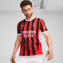 Load image into Gallery viewer, Puma AC Milan 24/25 Men's Replica Home Soccer Jersey