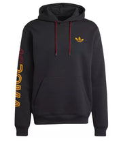 Load image into Gallery viewer, Adidas AS Roma 2024 Black Hoodie