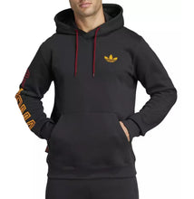 Load image into Gallery viewer, Adidas AS Roma 2024 Black Hoodie