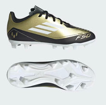 Load image into Gallery viewer, F50 Club Messi Flexible Ground Kids Soccer Cleats