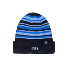 Load image into Gallery viewer, MANCHESTER CITY – TONER KNIT BEANIE (FAN INK)