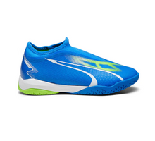 Load image into Gallery viewer, Puma Ultra Match+ Laceless Junior Indoor Soccer Shoes