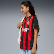 Load image into Gallery viewer, AC Milan '25/'26 Home Replica Big Kids' Jersey
