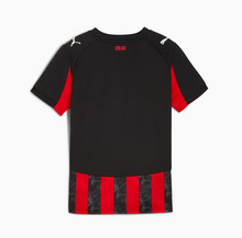 Load image into Gallery viewer, AC Milan '25/'26 Home Replica Big Kids' Jersey