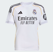 Load image into Gallery viewer, Real Madrid 25/26 Home Jersey Kids