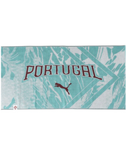 Load image into Gallery viewer, FPF PORTUGAL PUMA UNISEX 2026 LARGE WHITE BATH TOWEL
