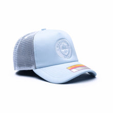 Load image into Gallery viewer, Man City Mesh Back Trucker Hat