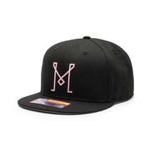 Load image into Gallery viewer, INTER MIAMI – BLACK DAWN SNAPBACK HAT