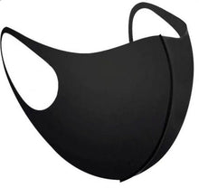 Load image into Gallery viewer, Black Breathable Face Mask Unisex