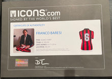 Load image into Gallery viewer, Franco Baresi Authentic AC Milan Signed & Framed Jersey