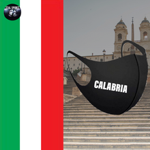 Load image into Gallery viewer, Calabria Black Breathable Face Mask Unisex