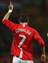 Load image into Gallery viewer, Cristiano Ronaldo Authentic 2008 Manchester United Signed & Framed Jersey