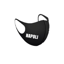 Load image into Gallery viewer, Napoli Black Breathable Face Mask Unisex