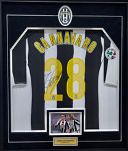 Load image into Gallery viewer, Fabio Cannavaro Authentic Signed & Framed Juventus Jersey