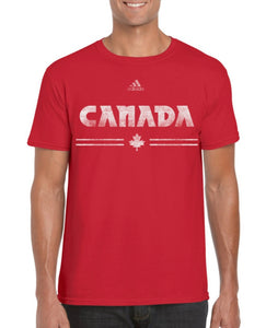 Adidas Men's Canada Red T-Shirt