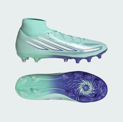 F50 SPARKFUSION LEAGUE MID CUT FIRM GROUND / ARTIFICIAL GRASS SOCCER CLEATS