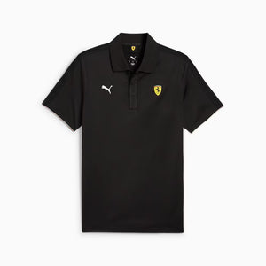 Scuderia Ferrari HP Race Cloudspun Polo Men Black