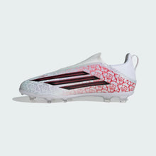 Load image into Gallery viewer, F50 LEAGUE LAMINE YAMAL LACELESS FIRM GROUND SOCCER CLEATS KIDS

