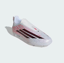 Load image into Gallery viewer, F50 LEAGUE LAMINE YAMAL LACELESS FIRM GROUND SOCCER CLEATS KIDS
