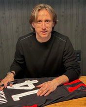 Load image into Gallery viewer, Luka Modrić Signed AC Milan Authentic Jersey (2025–26)
