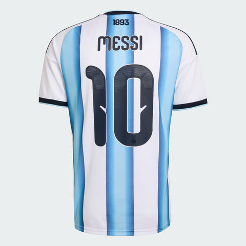 Argentina 26 Home Messi Jersey