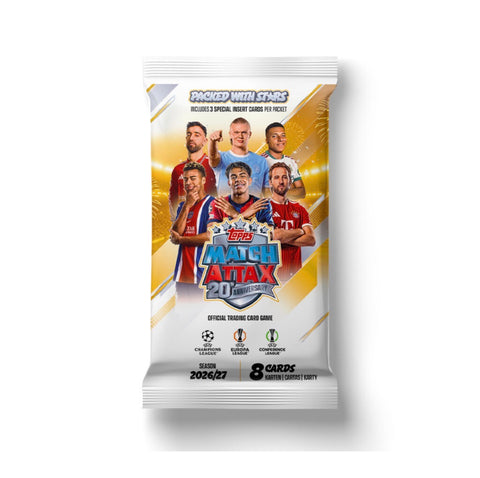 2026-27 TOPPS MATCH ATTAX UEFA CLUB COMPETITIONS CARDS – 36-PACK BOX (288 CARDS)