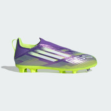 Load image into Gallery viewer, F50 League Laceless Firm/Multi-Ground Cleats Kids

