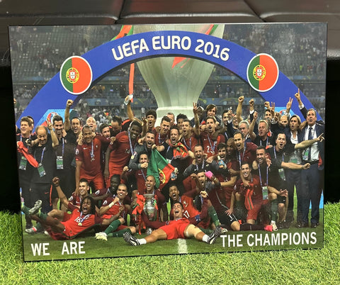 Portugal Euro 2016 Champions Plaque