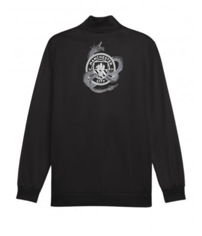 PUMA MANCHESTER CITY FC YEAR OF THE DRAGON JACKET 2023/24 - BLACK