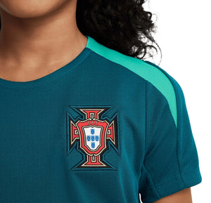 Nike Portugal FPF Strike Dri-FIT Junior Soccer Short-Sleeve Knit Top 2024/25