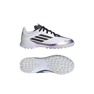 Adidas F50 League Junior TF Messi- White / Core Black/ Unity Purple