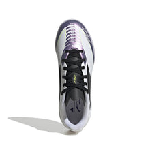 Load image into Gallery viewer, Adidas F50 League Junior TF Messi- White / Core Black/ Unity Purple

