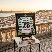 Load image into Gallery viewer, Authentic Signed &amp; Framed Cristiano Ronaldo Sporting CP Jersey
