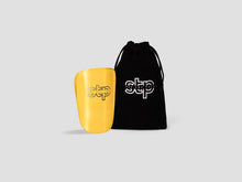 Load image into Gallery viewer, Set The Pace Golden Soccer Mini Shin Pads
