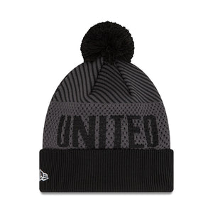 MANCHESTER UNITED – NEW ERA BLACK POM BEANIE