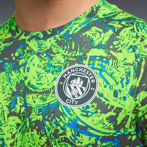 Manchester City Men's Soccer Warm-Up Jersey