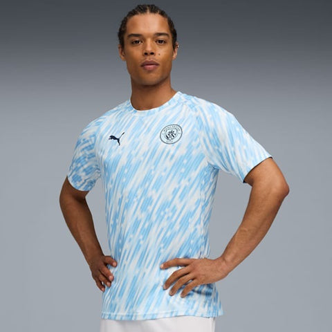 Manchester City Men's Soccer Warm-Up Jersey