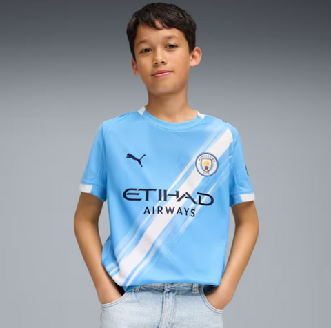 Puma Manchester City Kids 25/26 Home Jersey