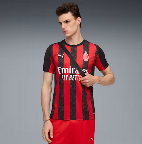 AC Milan 25/26 Men's Replica Home Soccer Jersey