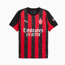 Load image into Gallery viewer, AC Milan 25/26 Men&#39;s Replica Home Soccer Jersey
