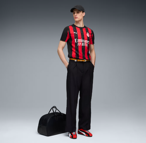 AC Milan 25/26 Men's Authentic Home Soccer Jersey