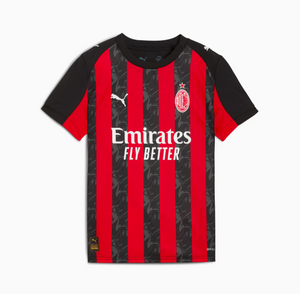 AC Milan '25/'26 Home Replica Big Kids' Jersey