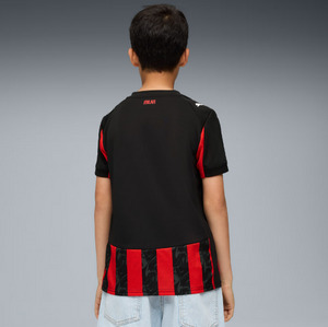 AC Milan '25/'26 Home Replica Big Kids' Jersey