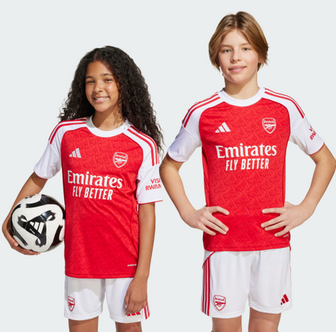 Arsenal 25/26 Home Jersey Kids