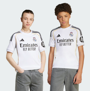 Real Madrid 25/26 Home Jersey Kids