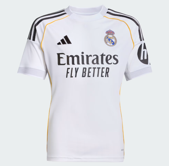 Real Madrid 25/26 Home Jersey Kids