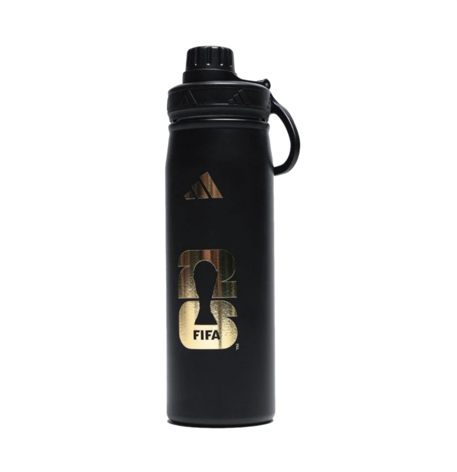 Adidas World Cup 2026 Official Emblem Metal Water Bottle – Ital Sport