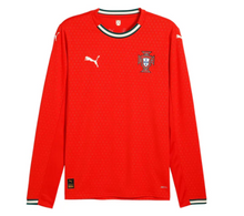 Load image into Gallery viewer, Portugal &#39;25 Home Replica Men&#39;s Soccer Long Sleeve Jersey
